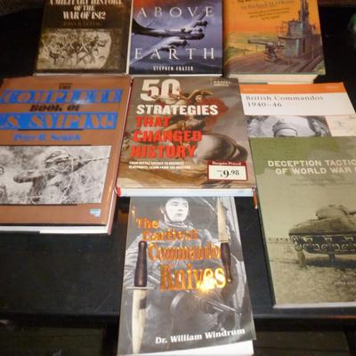 Collection of Books- War Tactics/Strategies- 8 Volumes