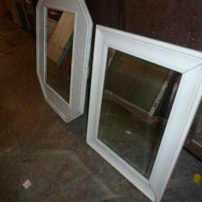 Two Framed Mirrors