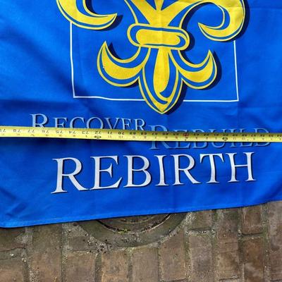 Outdoor New Orleans Flags