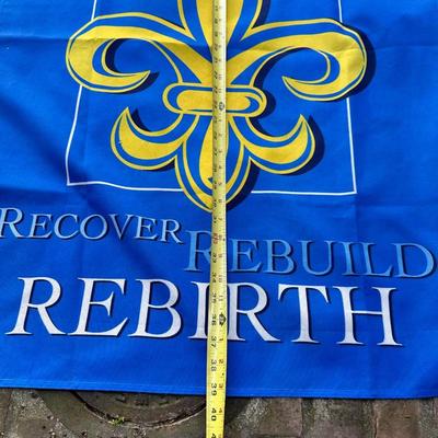 Outdoor New Orleans Flags