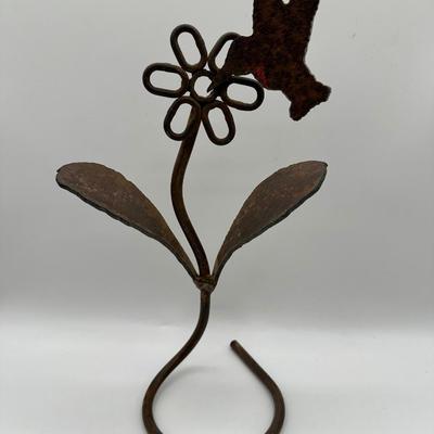 Iron Bird Sculpture