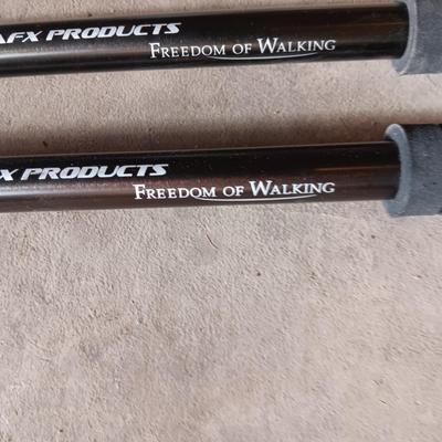 2 BAFX ADJUSTABLE WALKING STICKS "FREEDOM OF WALKING"
