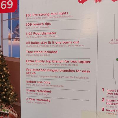 6.5 FOOT ARLINGTON PRE-LIT TREE