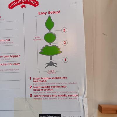 6.5 FOOT ARLINGTON PRE-LIT TREE