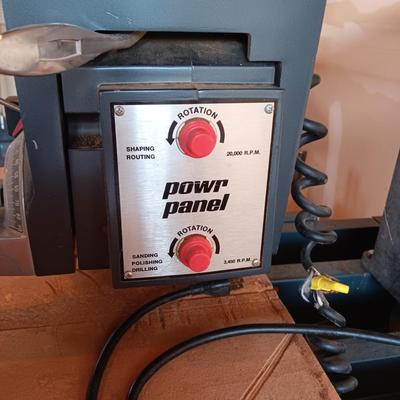 POWR KRAFT 10" RADIAL ARM SAW WITH OR W/O CABINET IT SITS ON