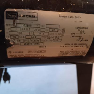 CRAFTSMAN 10" FLEX DRIVE TABLE SAW ON STAND WITH MANY EXTRAS