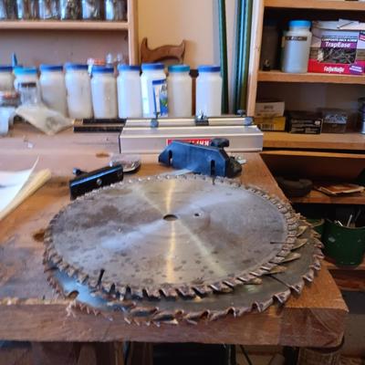 CRAFTSMAN 10" FLEX DRIVE TABLE SAW ON STAND WITH MANY EXTRAS