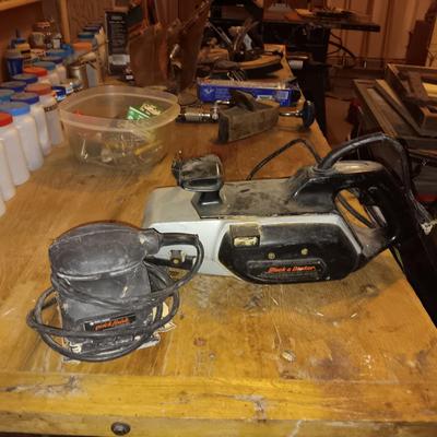 PALM AND BELT SANDERS