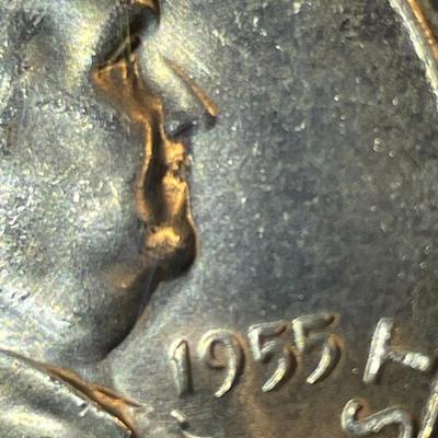 NGC CERTIFIED 1955 "BUGS BUNNY" NICE ORIGINAL MS64 GRADED FRANKLIN SILVER HALF DOLLAR AS PICTURED.