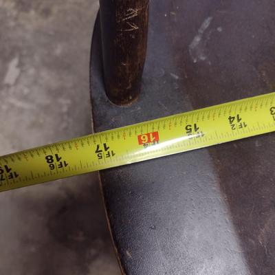 Vintage Bent Wood Spindle Back Farm Chair