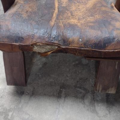 Vintage Leather Seat Camel Saddle