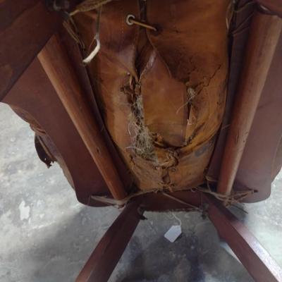 Vintage Leather Seat Camel Saddle