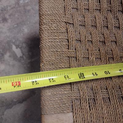 Wood Framed Butler Chair and Coat Stand