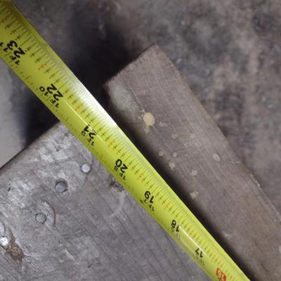 Vintage Wood Milk Bench