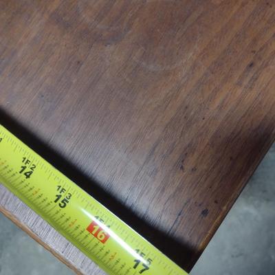 Mid Century Design Solid Wood Side Table