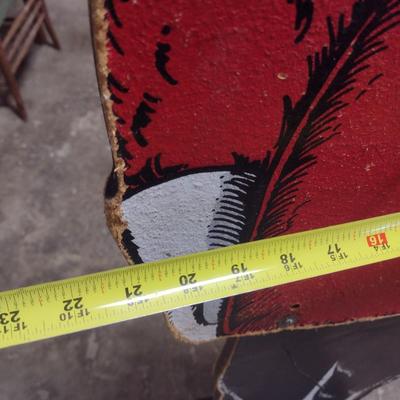 Life-Sized Queen's Guard Pressed Wood Chip Board Art on Stand