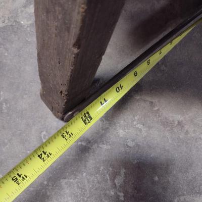 Antique Leather Craft Saddle and Horse Tack Work Bench