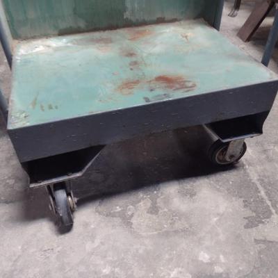 Vintage Industrial Pushcart