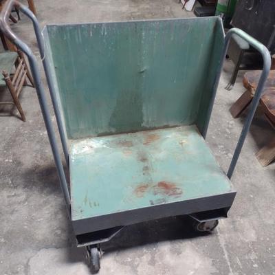 Vintage Industrial Pushcart