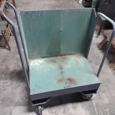 Vintage Industrial Pushcart