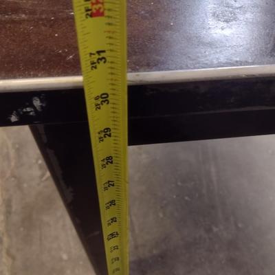 Vintage Metal Industrial Worktable