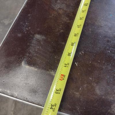 Vintage Metal Industrial Worktable