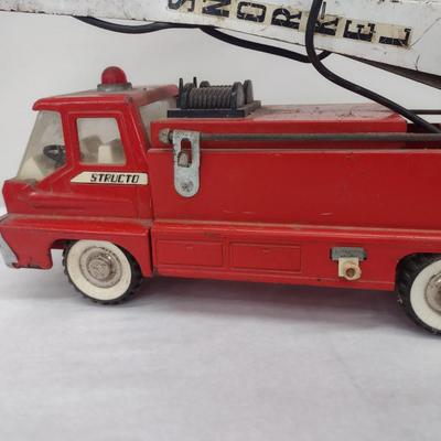 Vintage Structo Fire Hose Truck