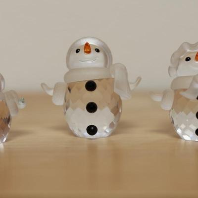 SWAROVSKI Crystal Snowman (3)