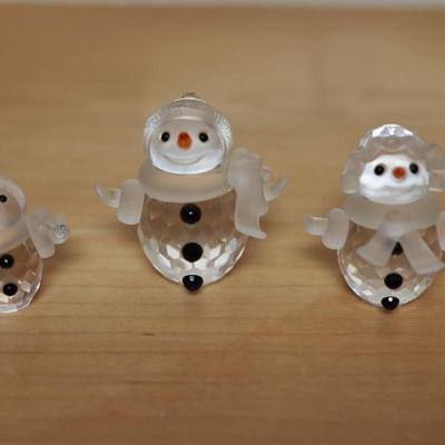 SWAROVSKI Crystal Snowman (3)