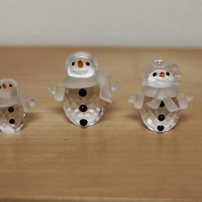 SWAROVSKI Crystal Snowman (3)