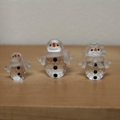 SWAROVSKI Crystal Snowman (3)