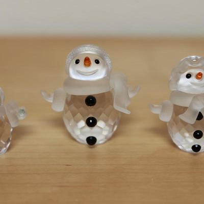 SWAROVSKI Crystal Snowman (3)