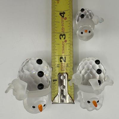 SWAROVSKI Crystal Snowman (3)