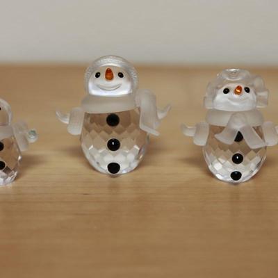 SWAROVSKI Crystal Snowman (3)