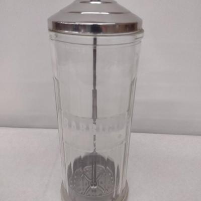 King's Barbicide Glass Disinfectant Comb Canister Choice A