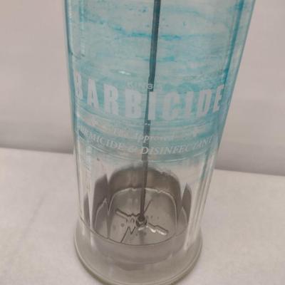 King's Barbicide Glass Disinfectant Comb Canister Choice E