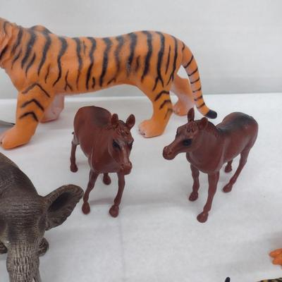 Vintage Collection of Plastic Animal Toys (Represent SEC/ACC Mascots)