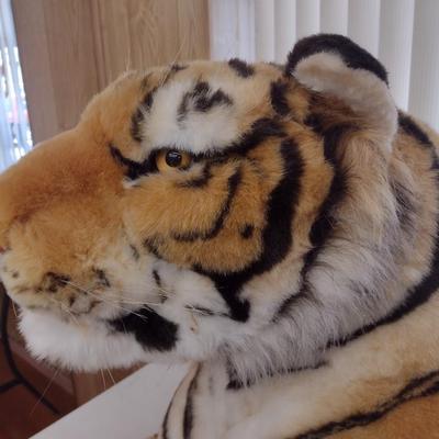 Large Life Size Stuffed Tiger
