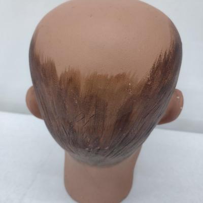 Vintage Resin Barber Practice Mannequin Head Choice A