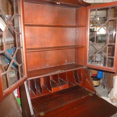 Secretary Desk with Hutch