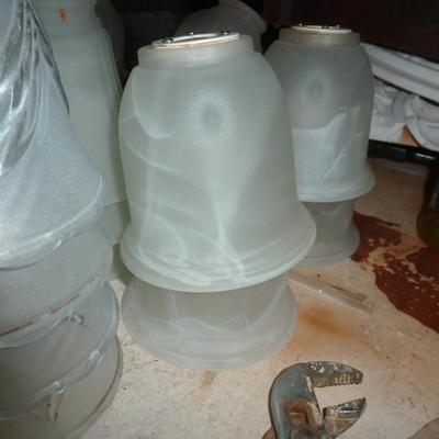 Collection of Glass Light Shades