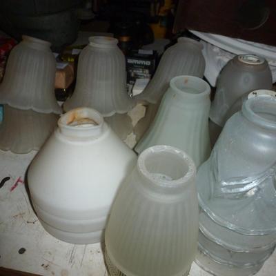Collection of Glass Light Shades