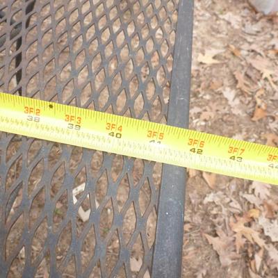 Oval All Metal Garden /Patio Table