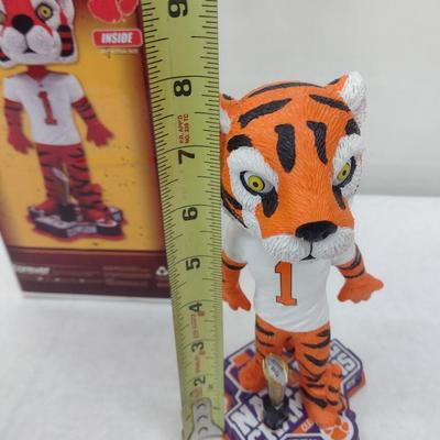 Forever Clemson Tigers 2016 Football College NCAA National Champions Mascot Bobblehead with Box