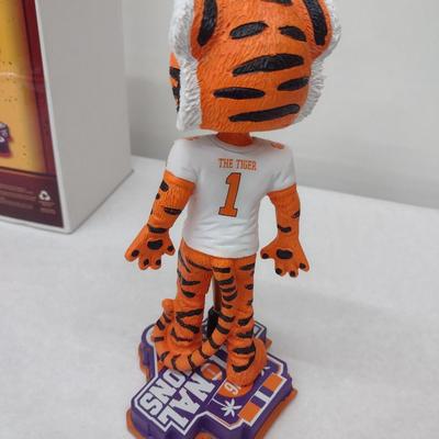 Forever Clemson Tigers 2016 Football College NCAA National Champions Mascot Bobblehead with Box