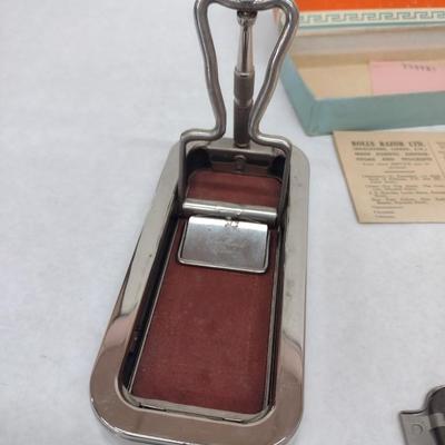 Vintage Rolls Razor Imperial No. 2 with Original Box and Paperwork