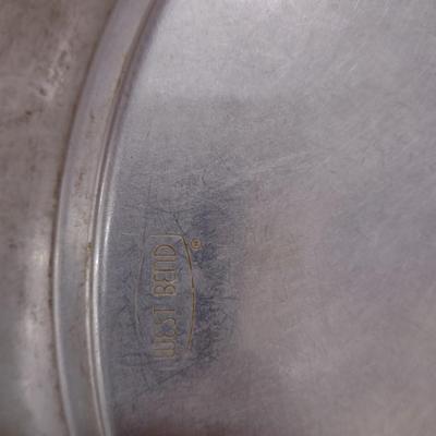 Vintage Westbend Two Piece Aluminum Cake Plate and Cover