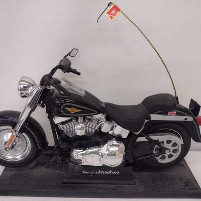 Harley-Davidson Fat Boy Remote Control Motorcycle with Box by New Bright