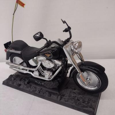 Harley-Davidson Fat Boy Remote Control Motorcycle with Box by New Bright