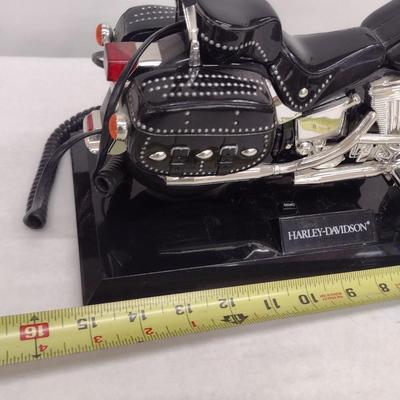 Harley-Davidson Heritage Softail Motorcycle Desktop Land Line Telephone with Box